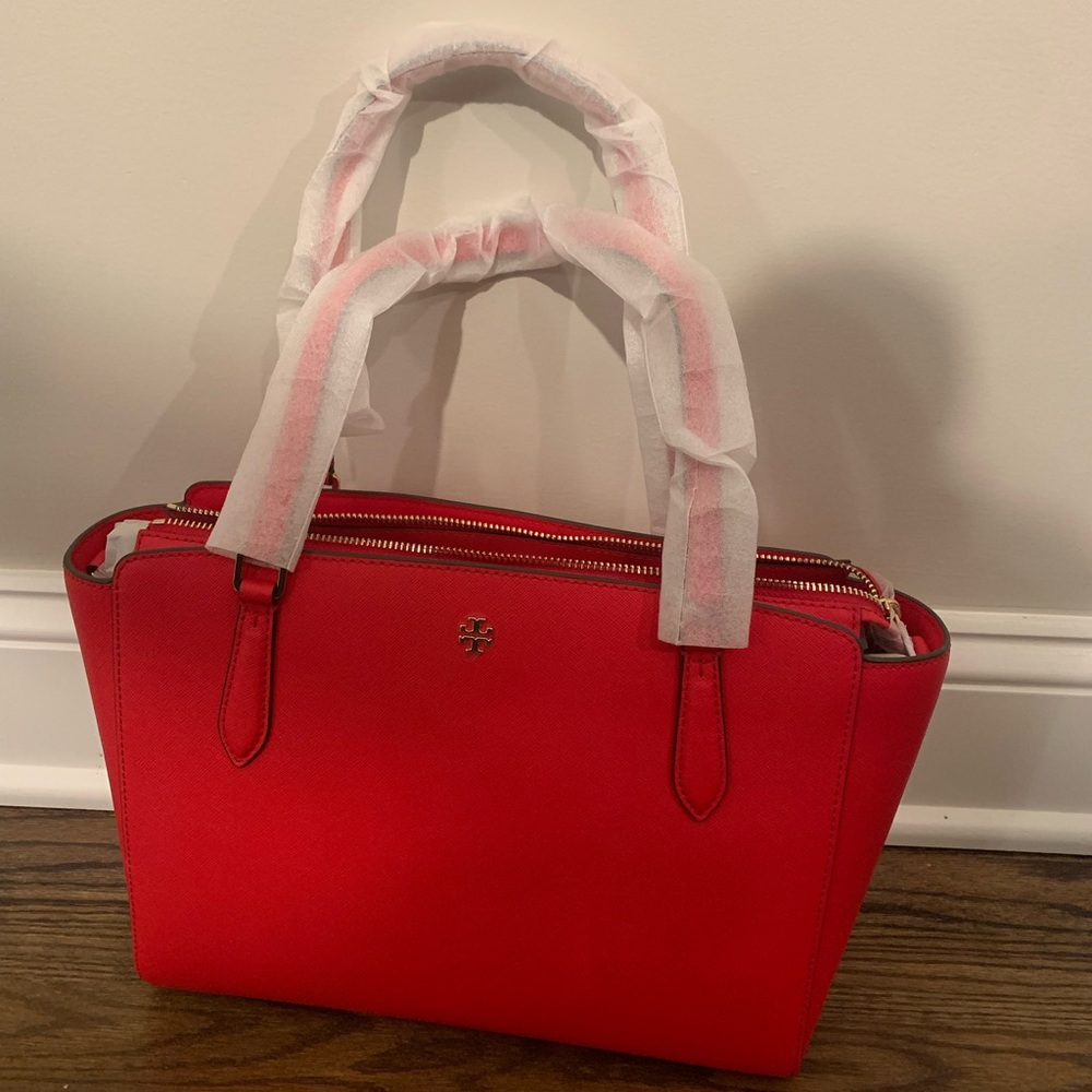 Red Tory Burch Bag size OS